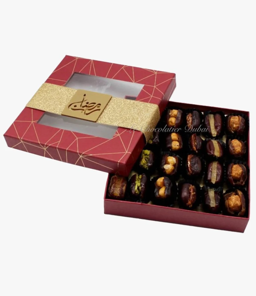 Ramadan Dates Hard Box by Le Chocolatier Dubai