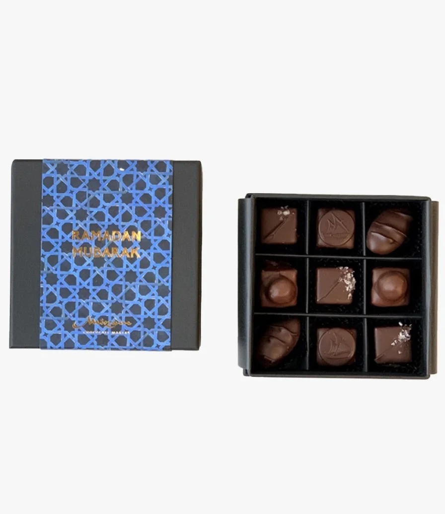 Ramadan Edition: Seasalt Caramels Box of 9  By Mirzam