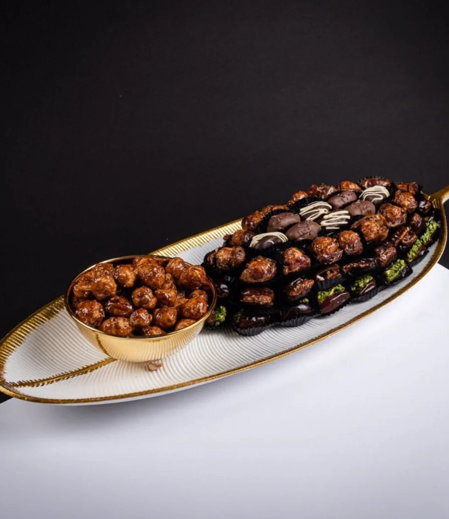 Ramadan Leaf Tray By The Date Room