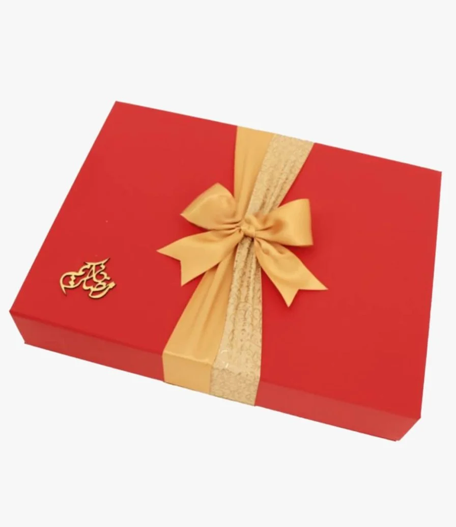 صندوق شوكولاتة رمضان كريم من لو شوكولاتير دبي