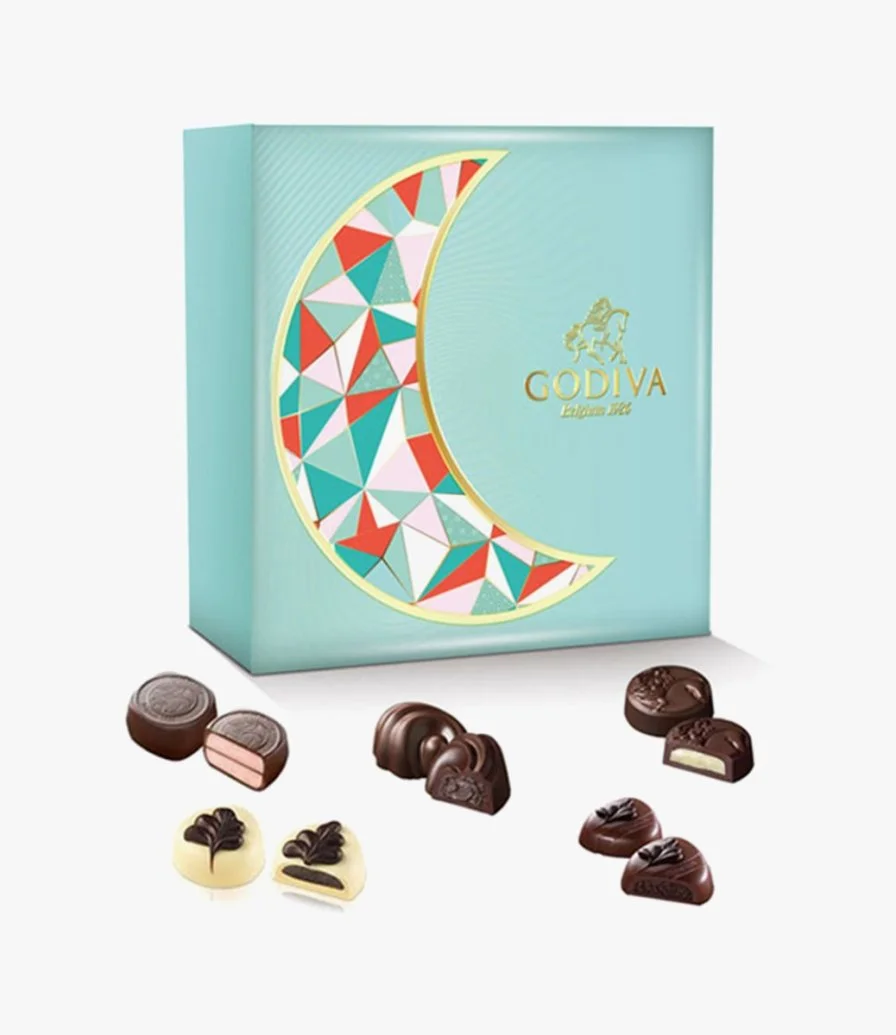  صندوق شوكولاتة رمضان 24 قطعة من جوديفا