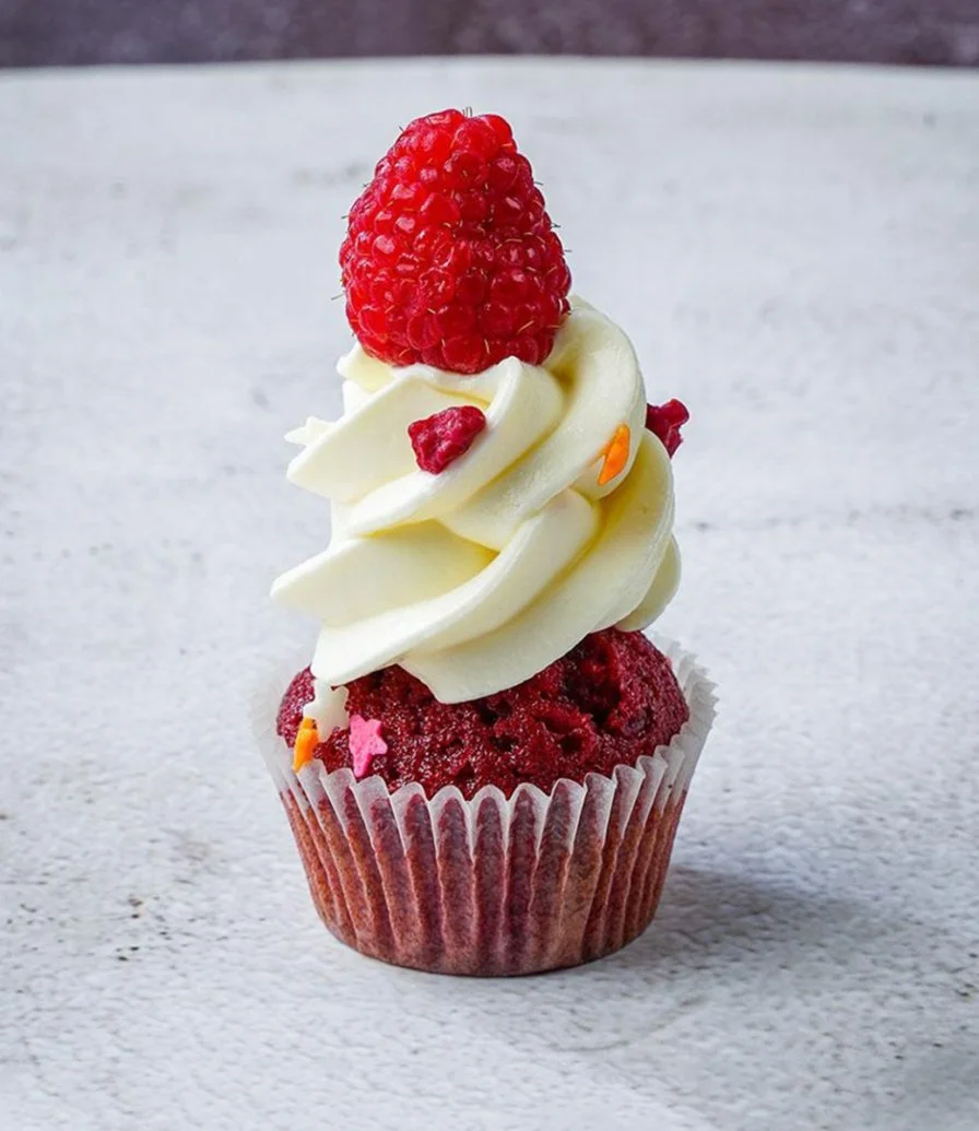 Raspberry Petite Cupcake by Bloomsbury's