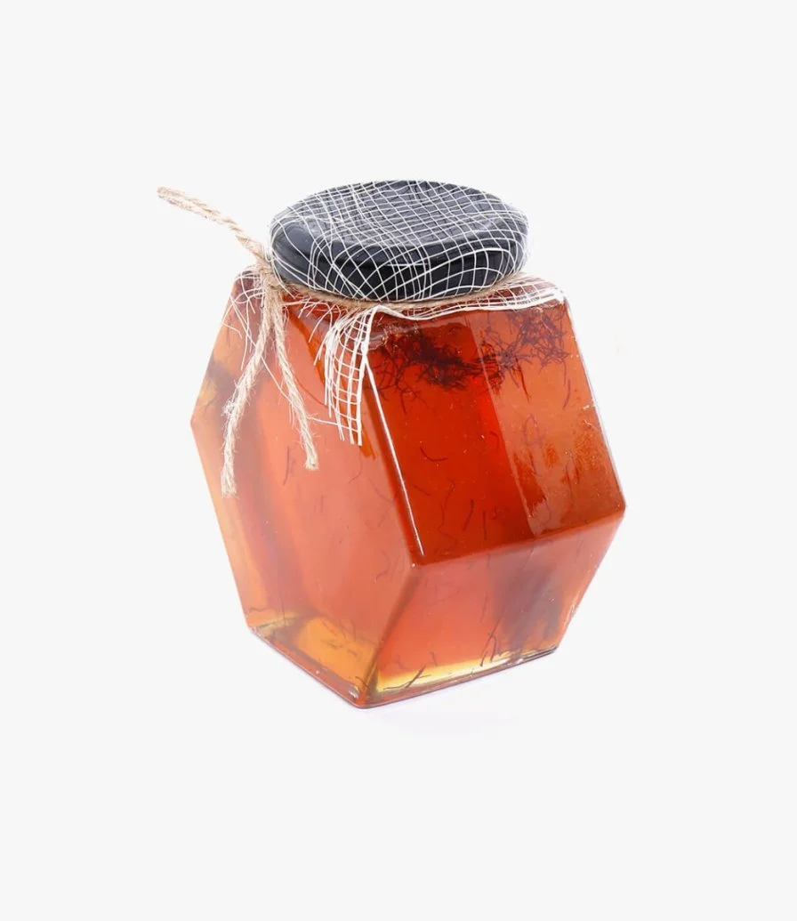 Raw Yemeni Wildflower Honey and Saffron By Orient Delight