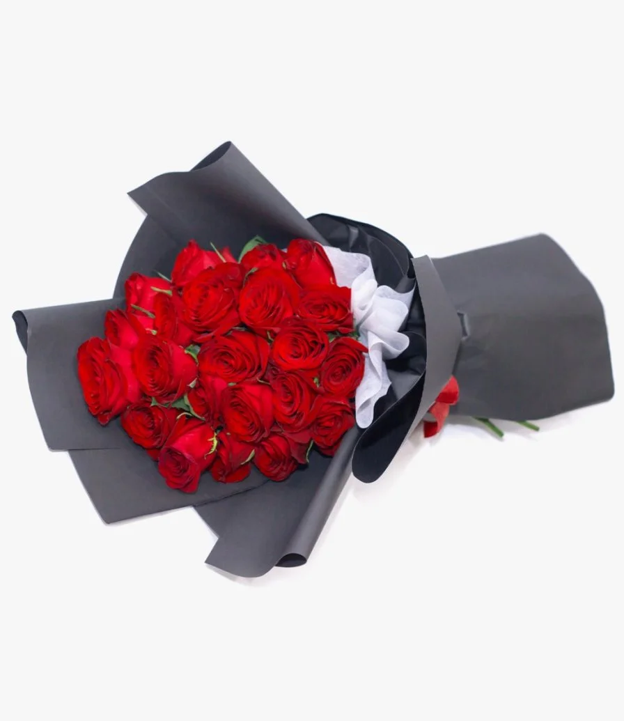 Red Love Flower Bouquet
