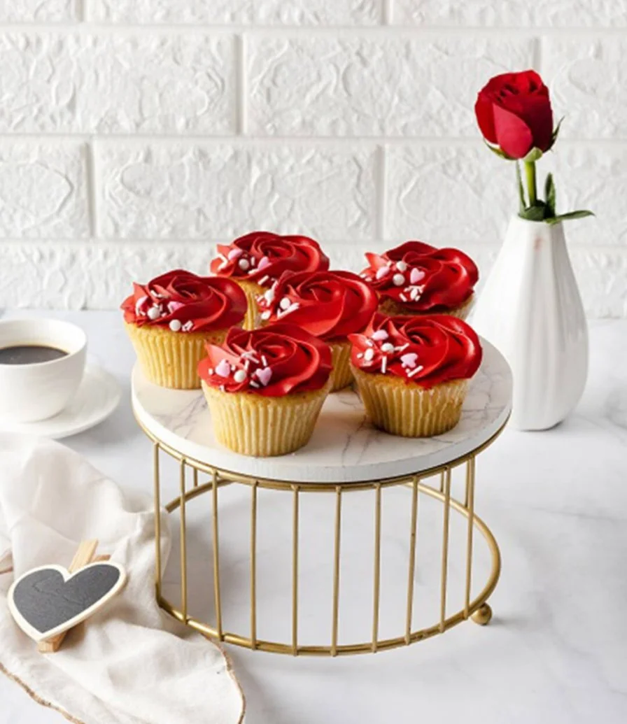 Red Roses Cupcakes By Cake Social