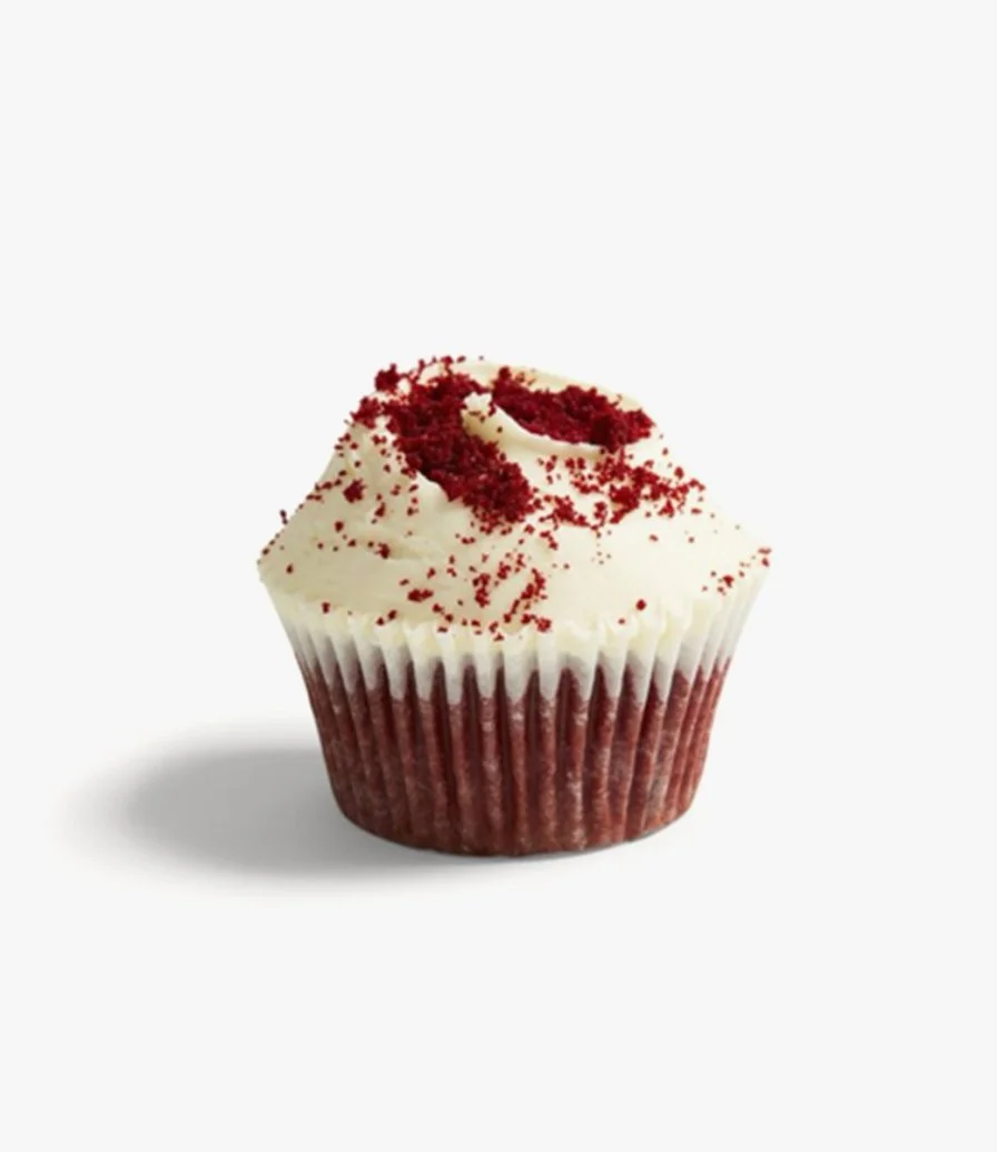 Box of 6 Red Velvet Cupcakes by The Hummingbird Bakery