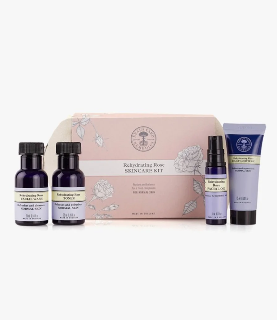 Rehydrating Rose Skincare Kit By Neal's Yard Remedies*