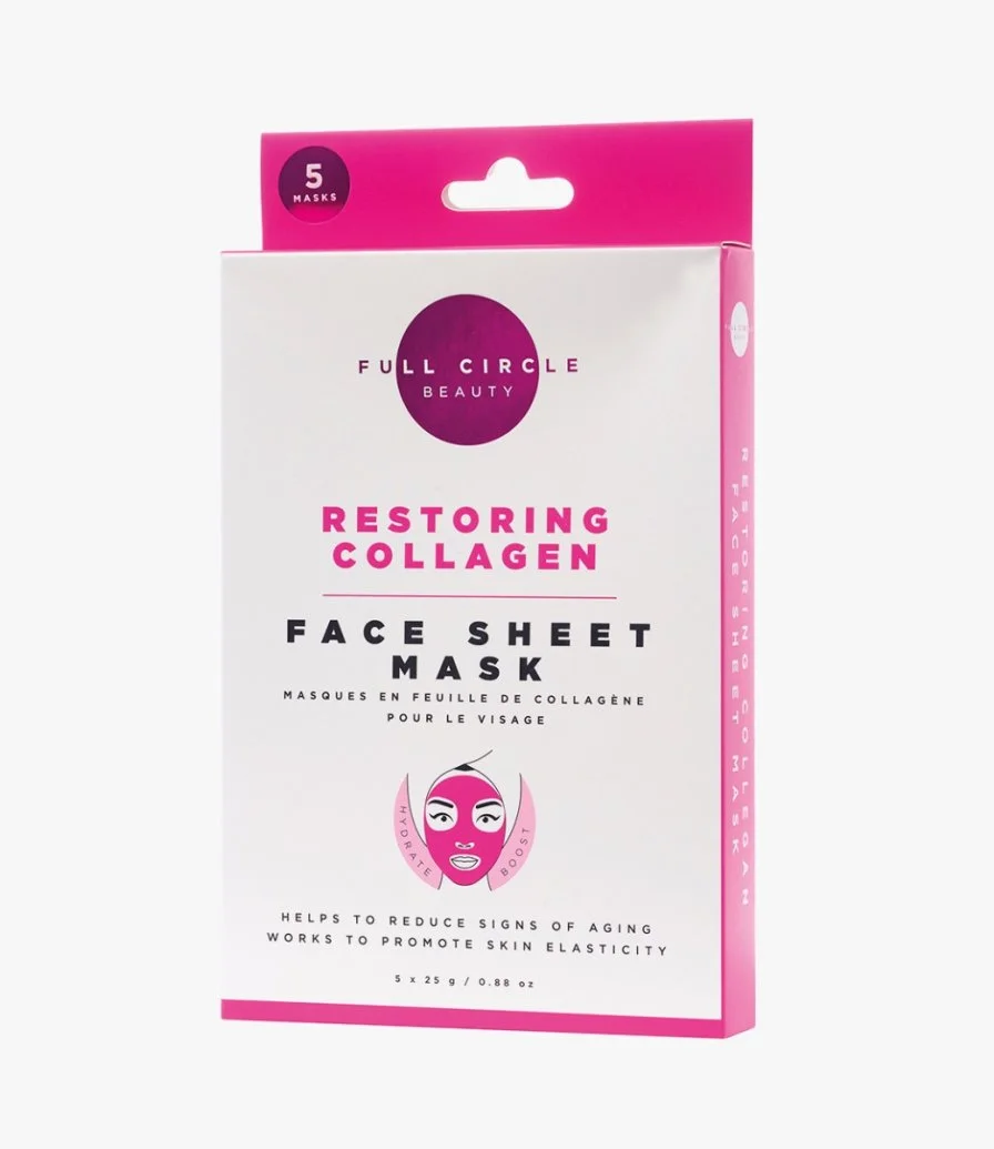 Restoring Collagen Face Sheet Masks by Full Circle Beauty
