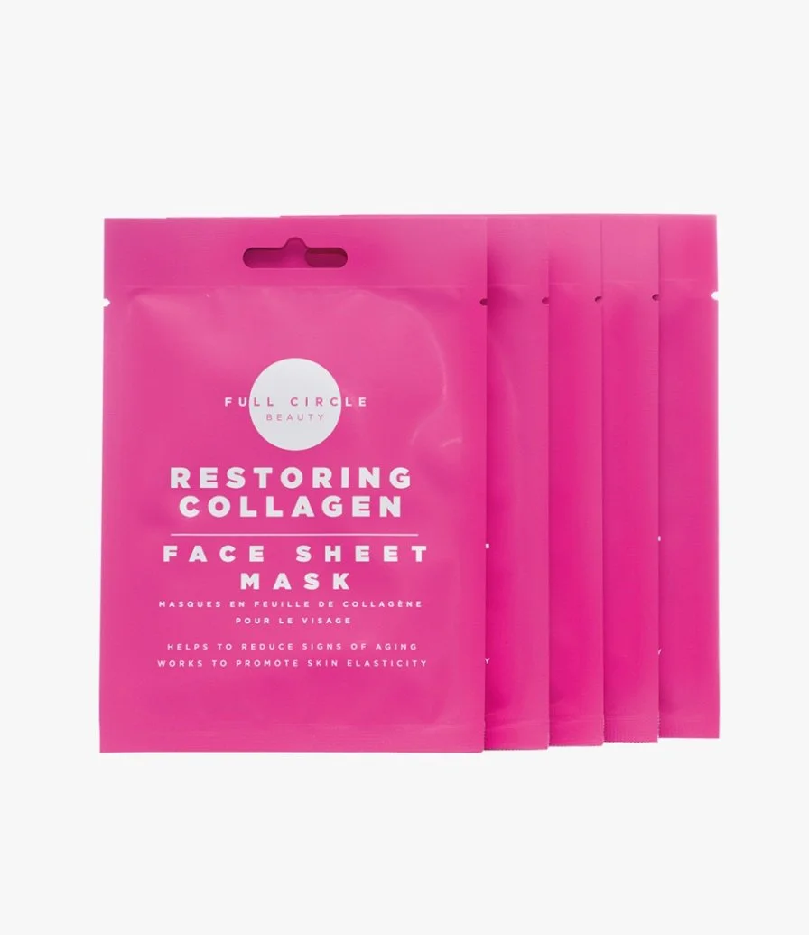 Restoring Collagen Face Sheet Masks by Full Circle Beauty