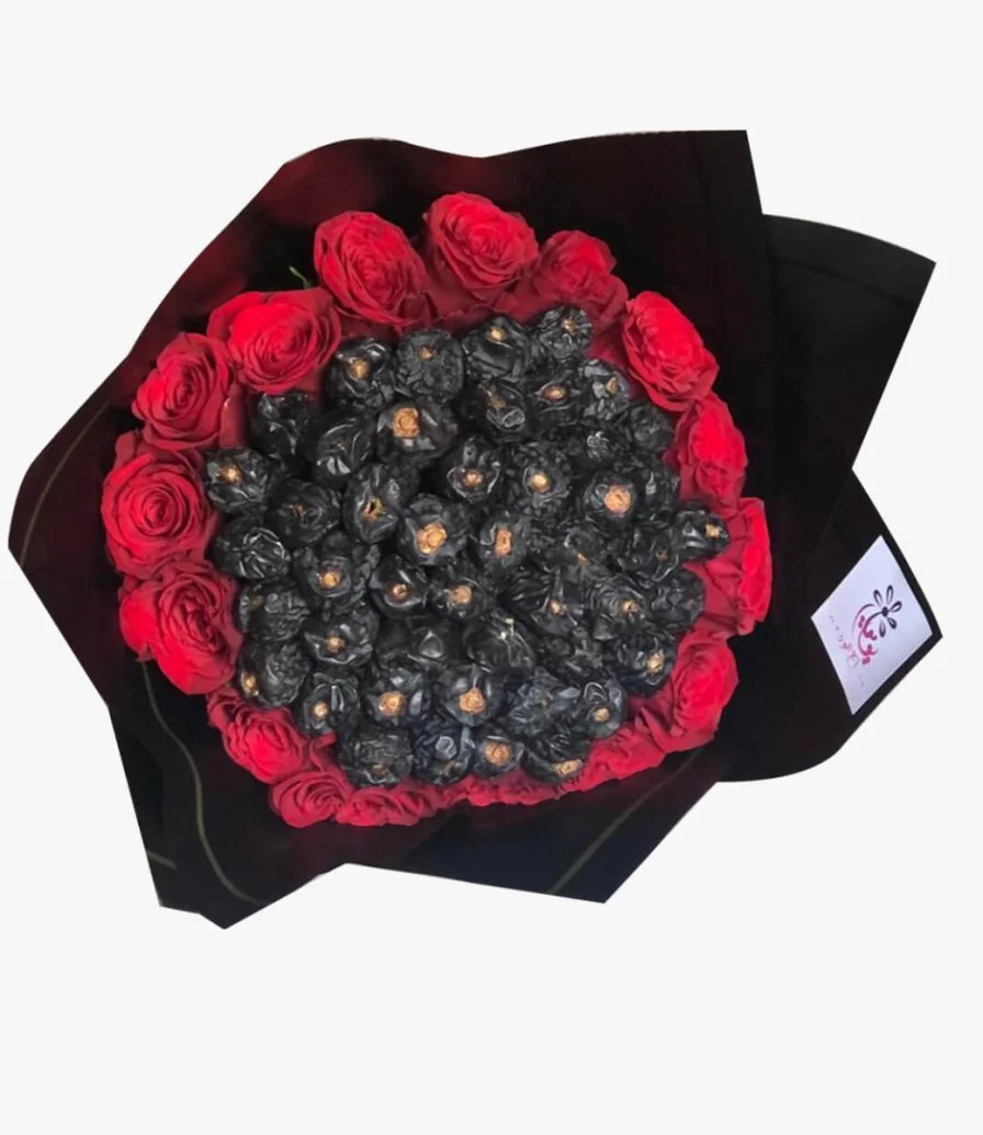 Roses and Dates Bouquet
