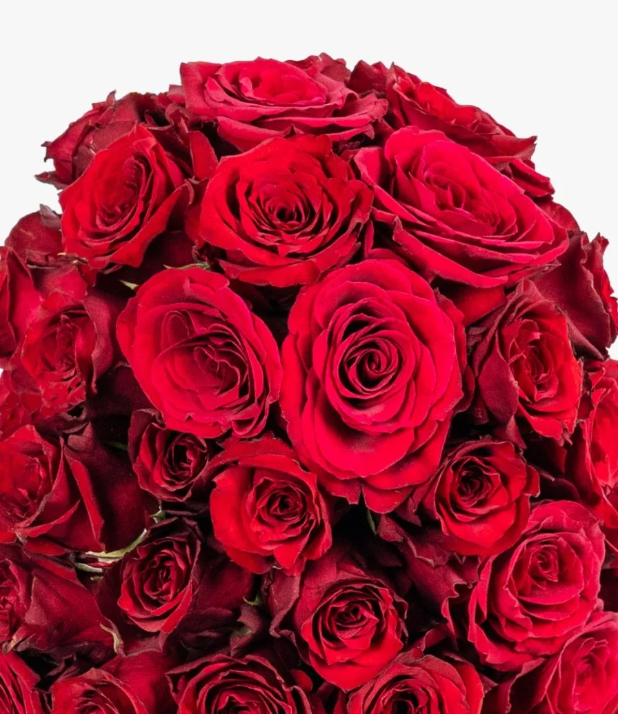 Dome of Love Red Roses Bundle