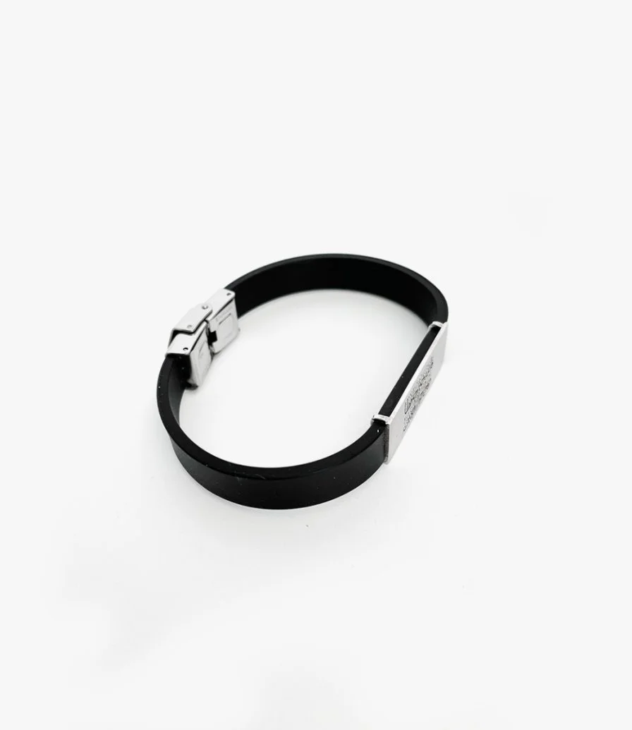 Rubber Band Bracelet for Men