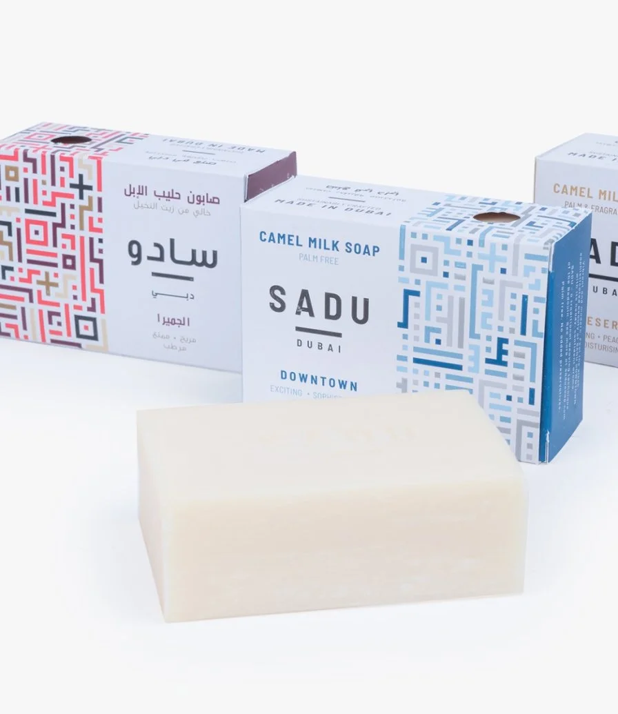 SADU Soap Collection by The Camel Soap Factory