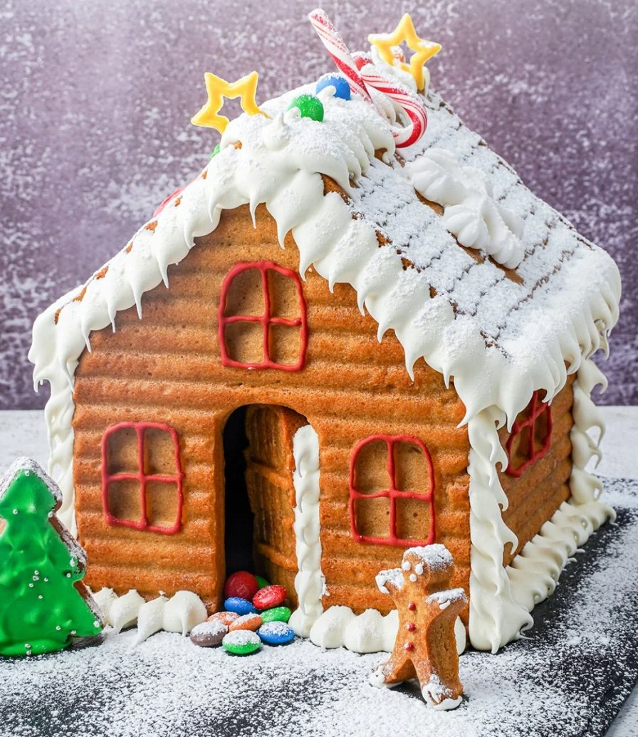 Santas Ginger Bread House by Bloomsbury's