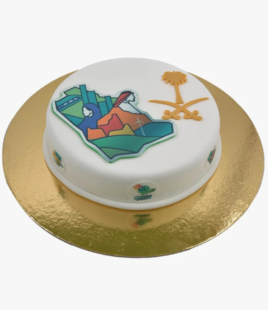 Saudi National Day Cake by Helen's 