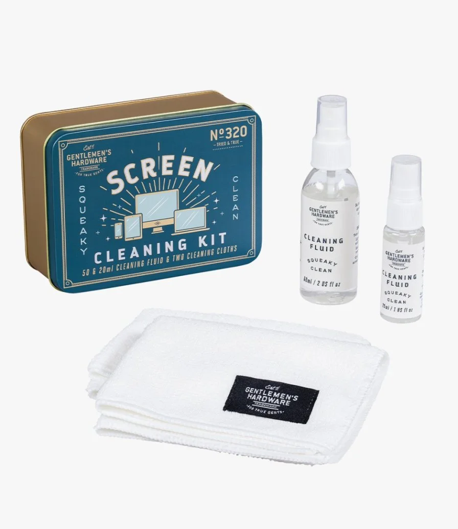Screen Cleaning Kit by Gentlemen's Hardware