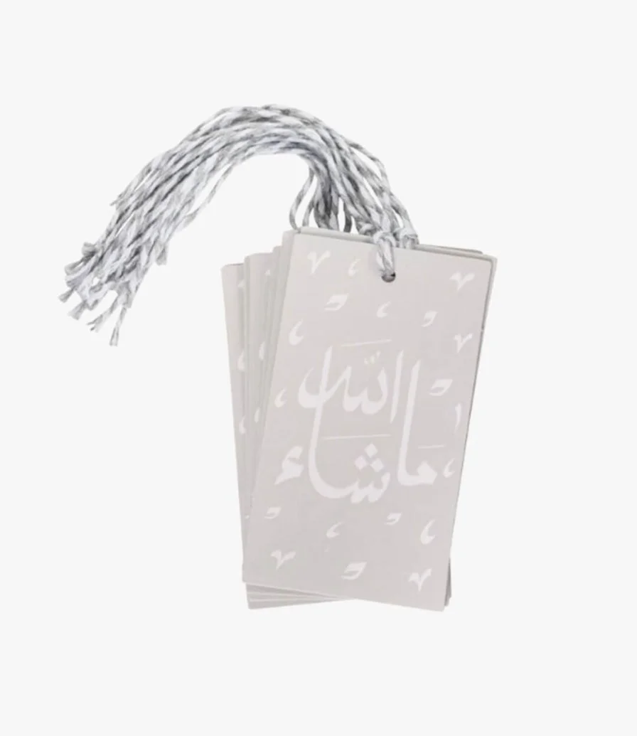 Set of 10 Mashallah Gift Tags by Silsal