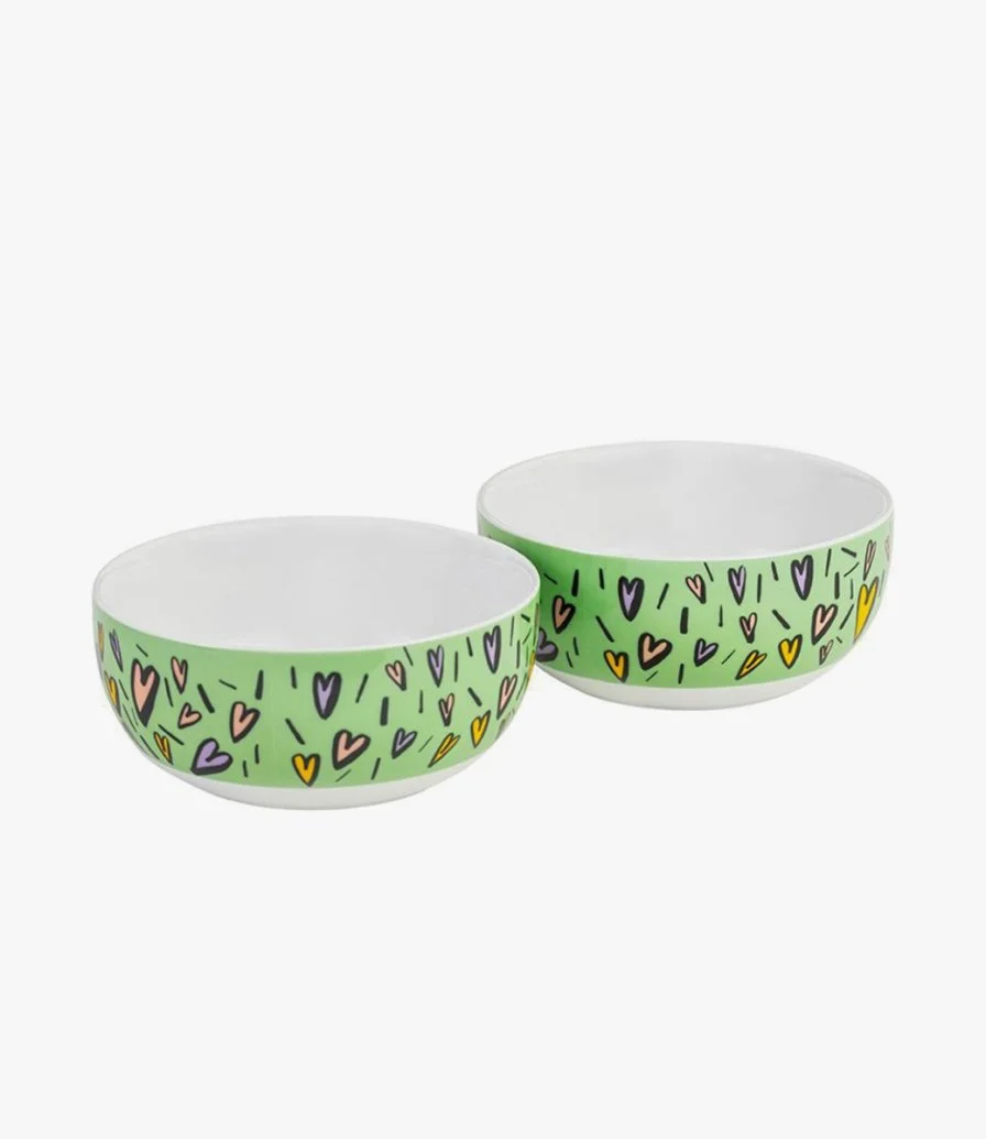Set of 2 Hubbak Cereal Bowls by Silsal