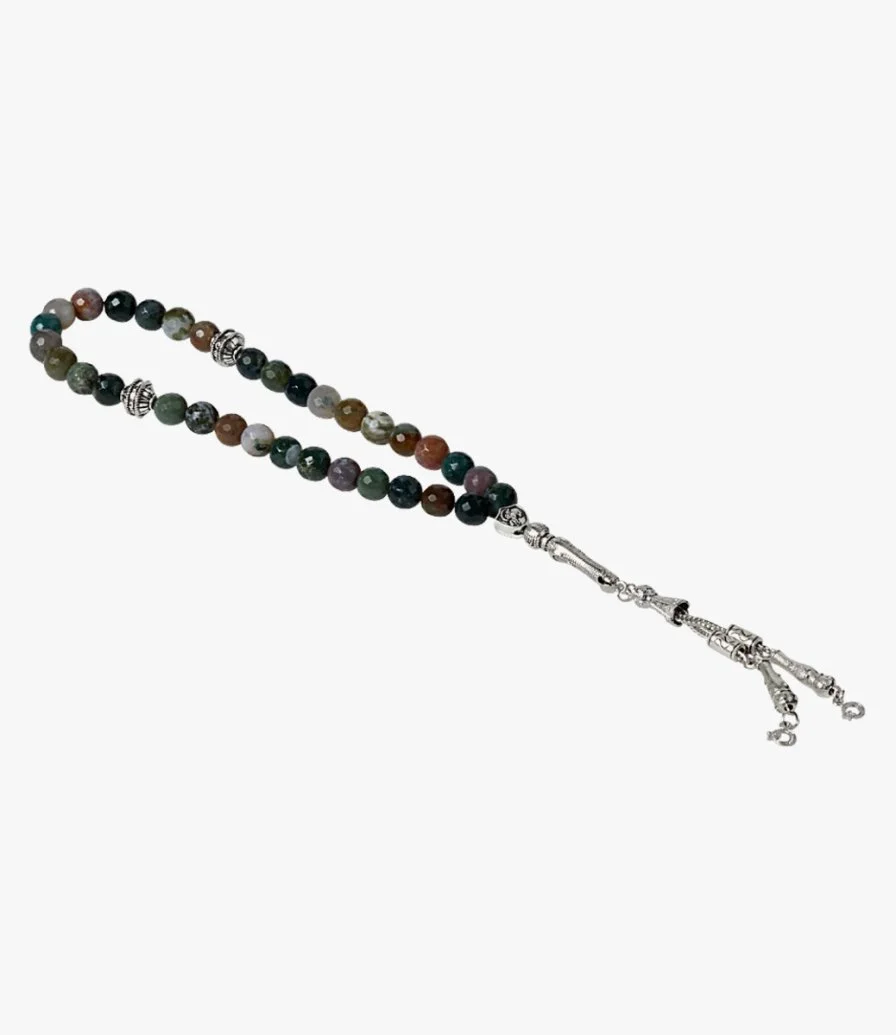 Shiny Prayer Beads by Mihyar Arabia