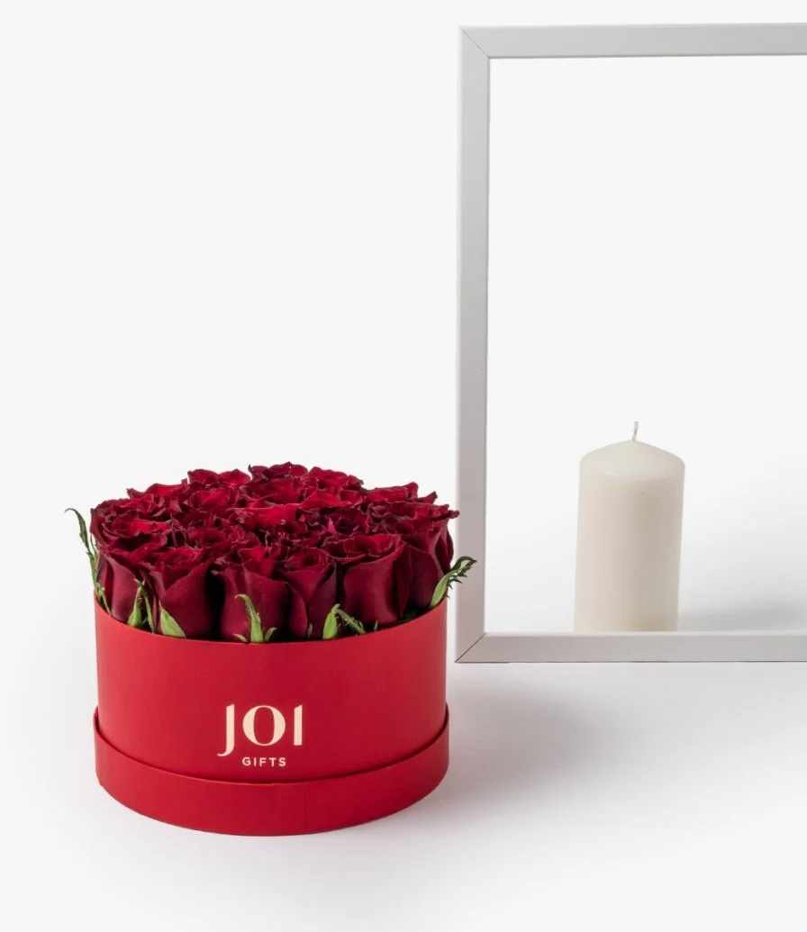 Simply Red Luxury Flower Box