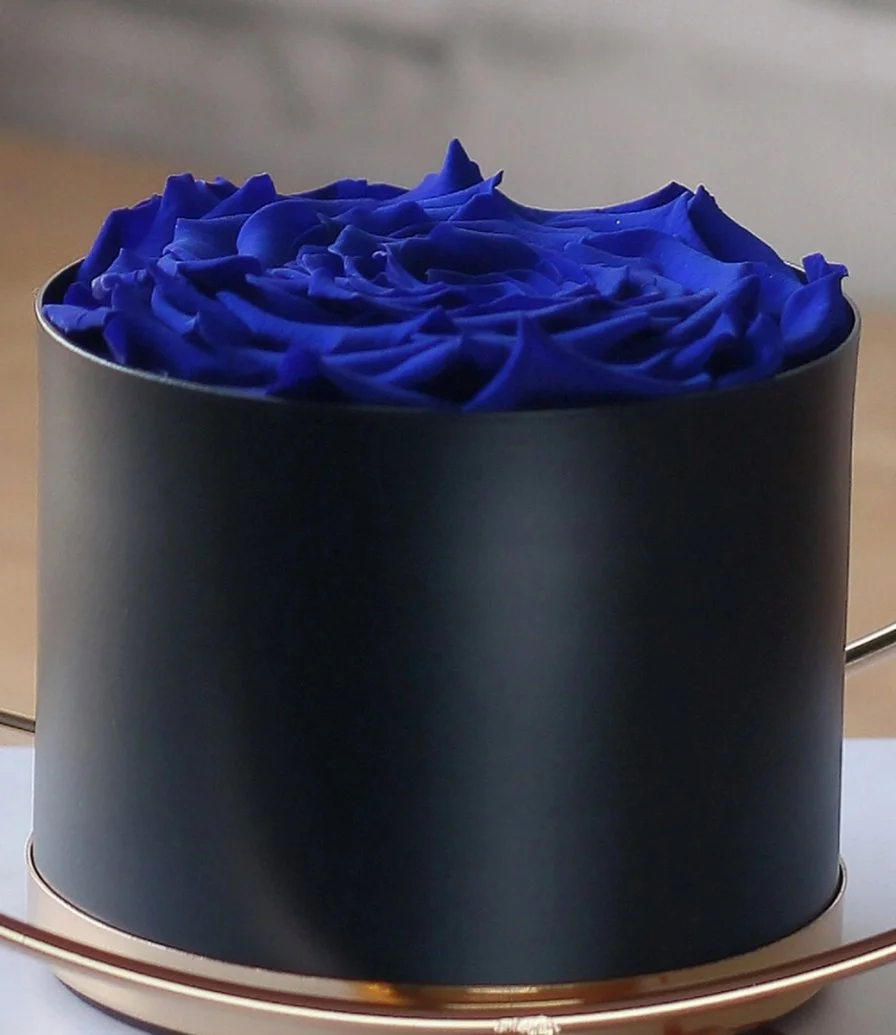 صندوق ذات وردة زرقاء من إيلوبا