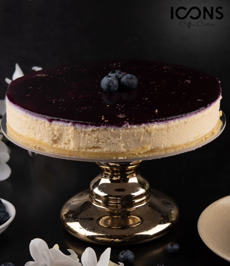 Skinny Blueberry Cheesecake by the Icons