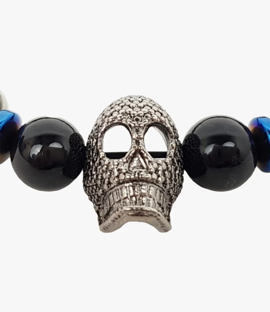  Skull-shaped Bracelet by Mecal 