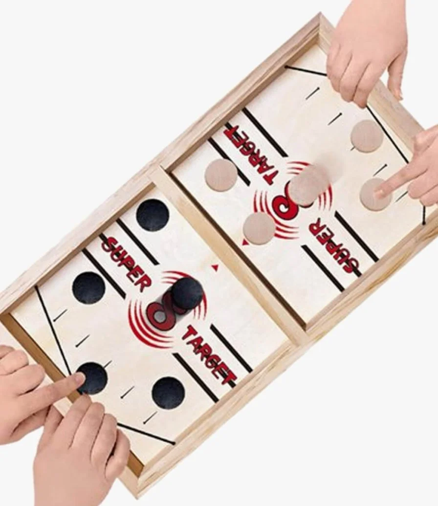 Sling Puck Board Game Super 8 Target