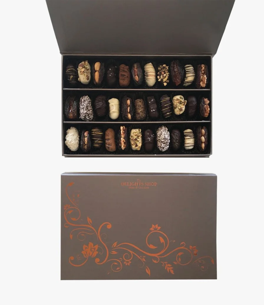 Small Assorted Date Box by The Delights Shop 