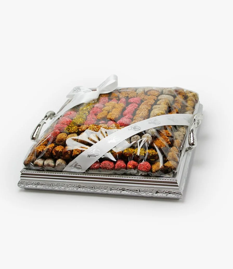 Small Square Date Tray by Palmeera