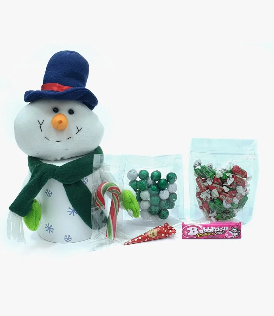 Snowman Box with Sweet Treats by Candylicious