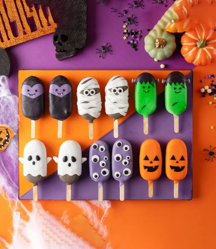 Spooky Halloween Cakesicles by Cake Social