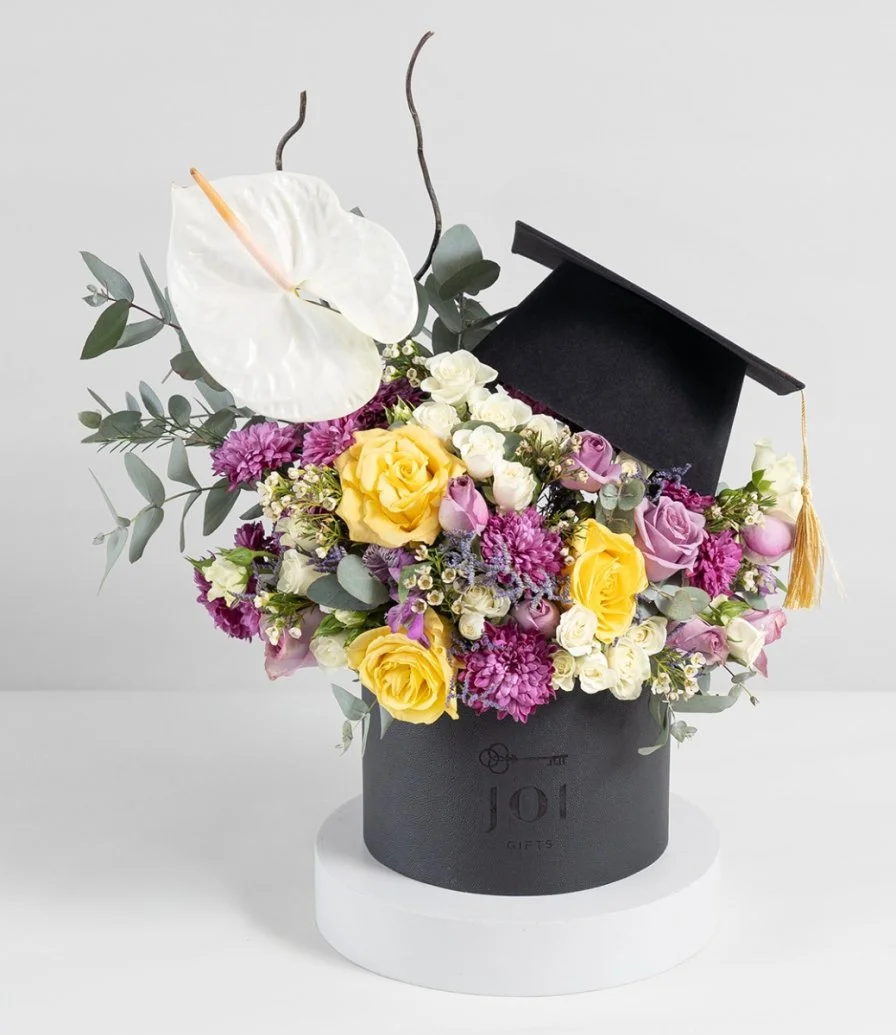 Spring Blossom Graduation Flower Arrangement