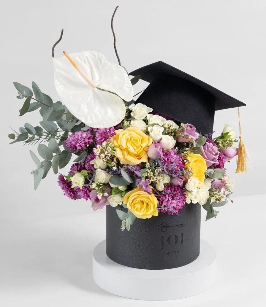 Spring Blossom Graduation Flower Arrangement