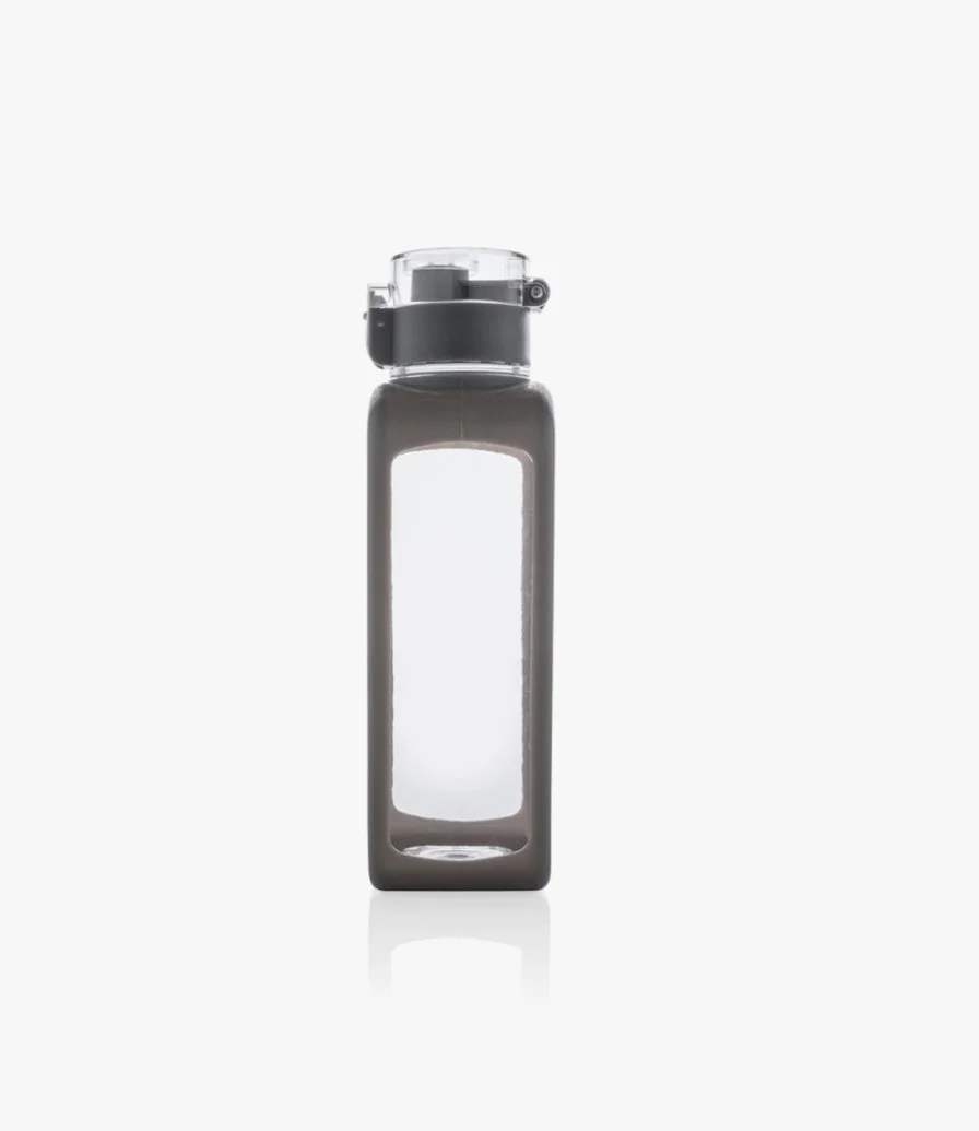 زجاجة ماء مربعة شفافة من جاساني