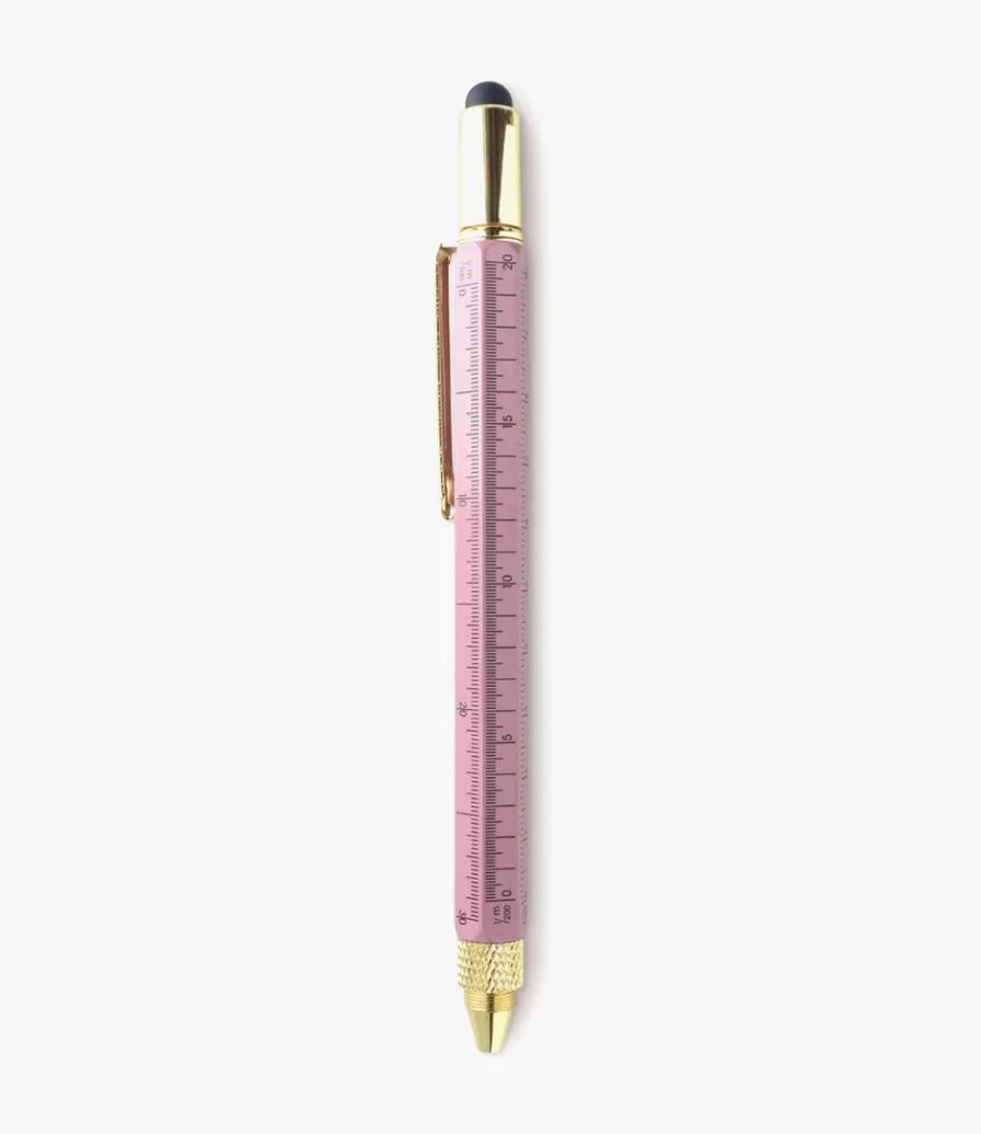 قلم أداة الإصدار القياسي لون وردي مغبر من ديزاين وركس