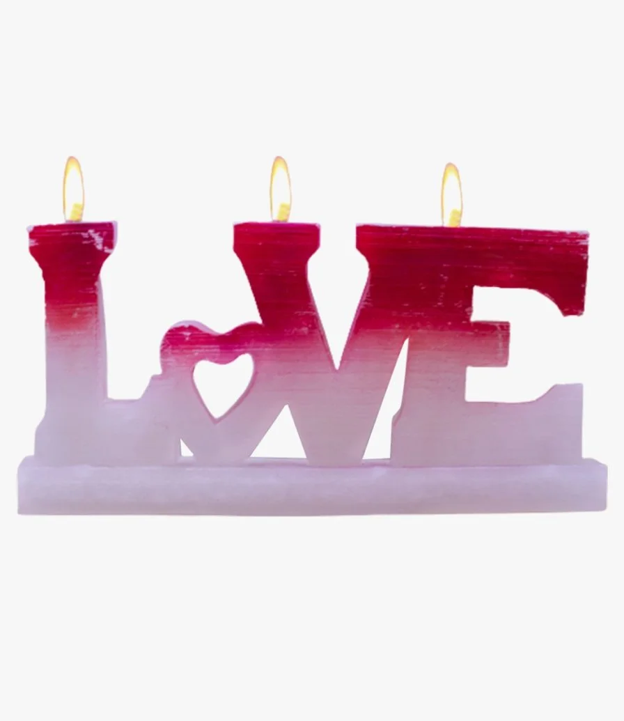 Love Stands Tall Candle 