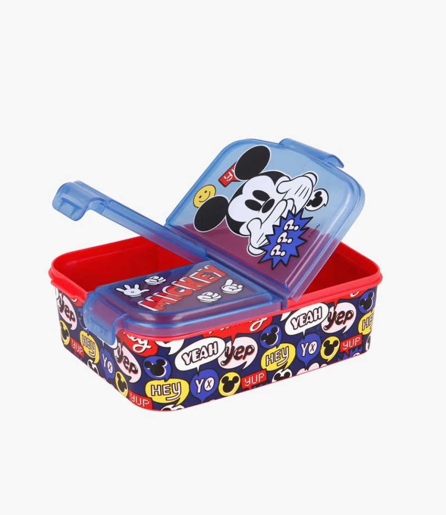Stor Multi Compartment Sandwich Box It's A Mickey Thing