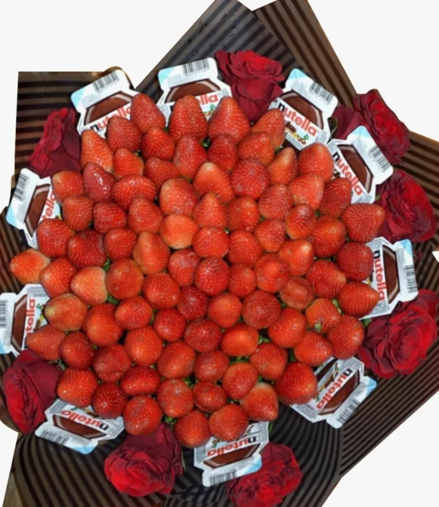 Strawberry and Nutella Bouquet
