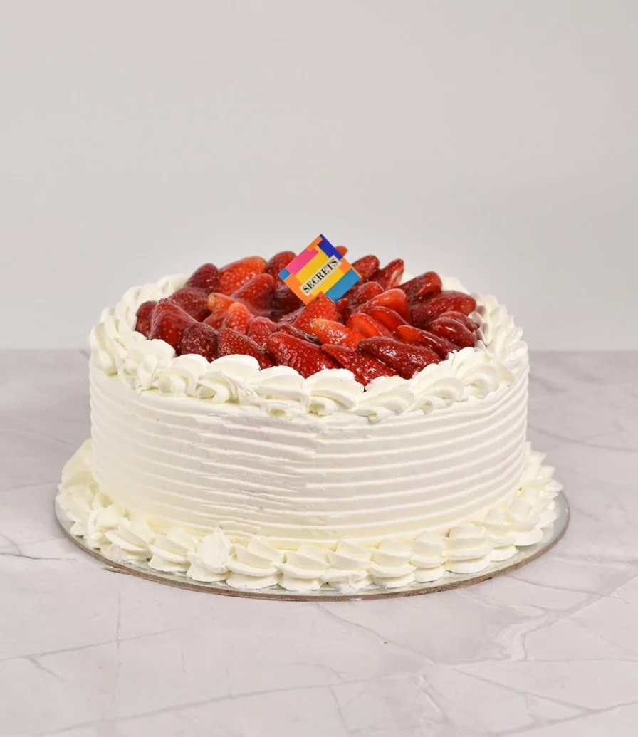 Strawberry Cake & Balloon Birthday Bundle by Secrets