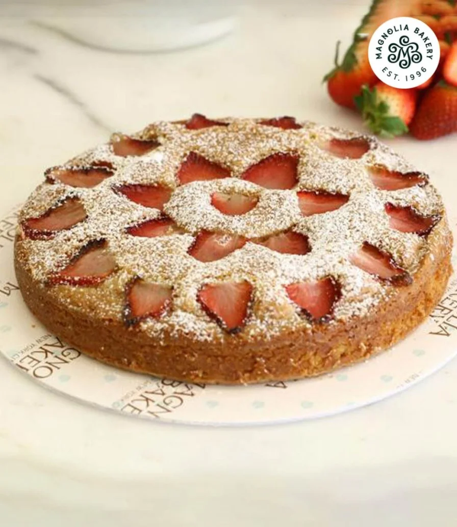 Strawberry Sour Cream Cake by Magnolia Bakery