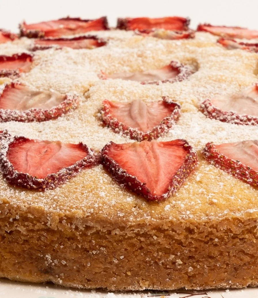 Strawberry Sour Cream Cake by Magnolia Bakery