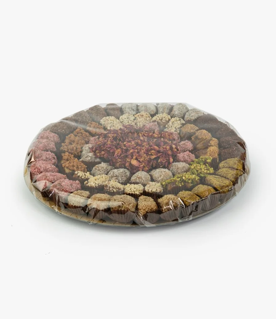 Stuffed Dates Normal Round Plate