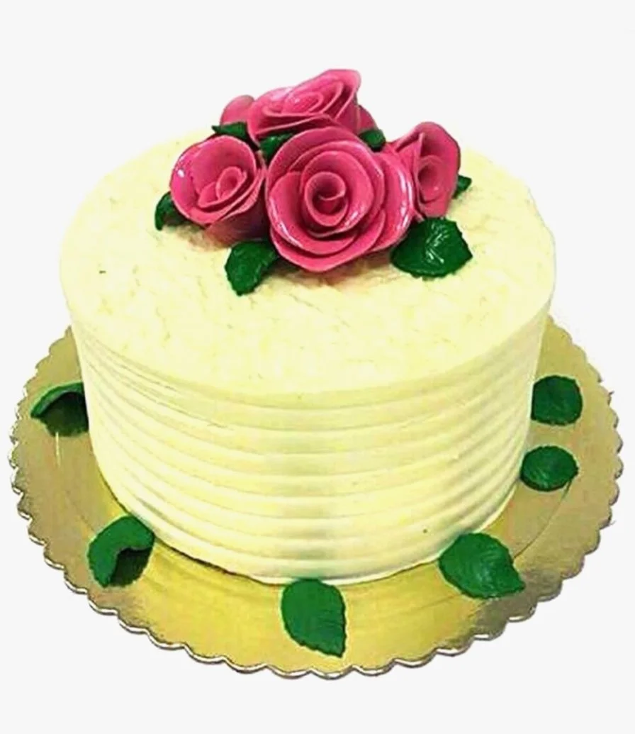 Sugar rose cake by Cecil
