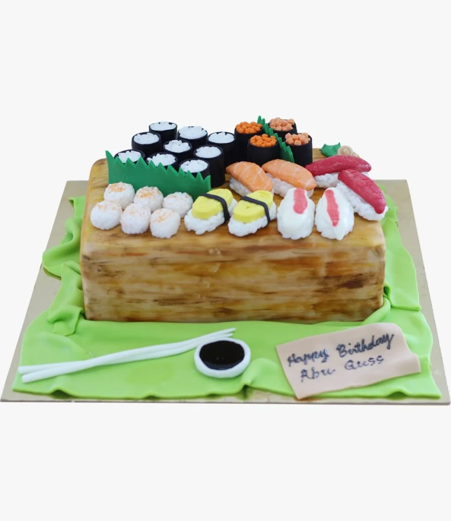 Sushi Cake 