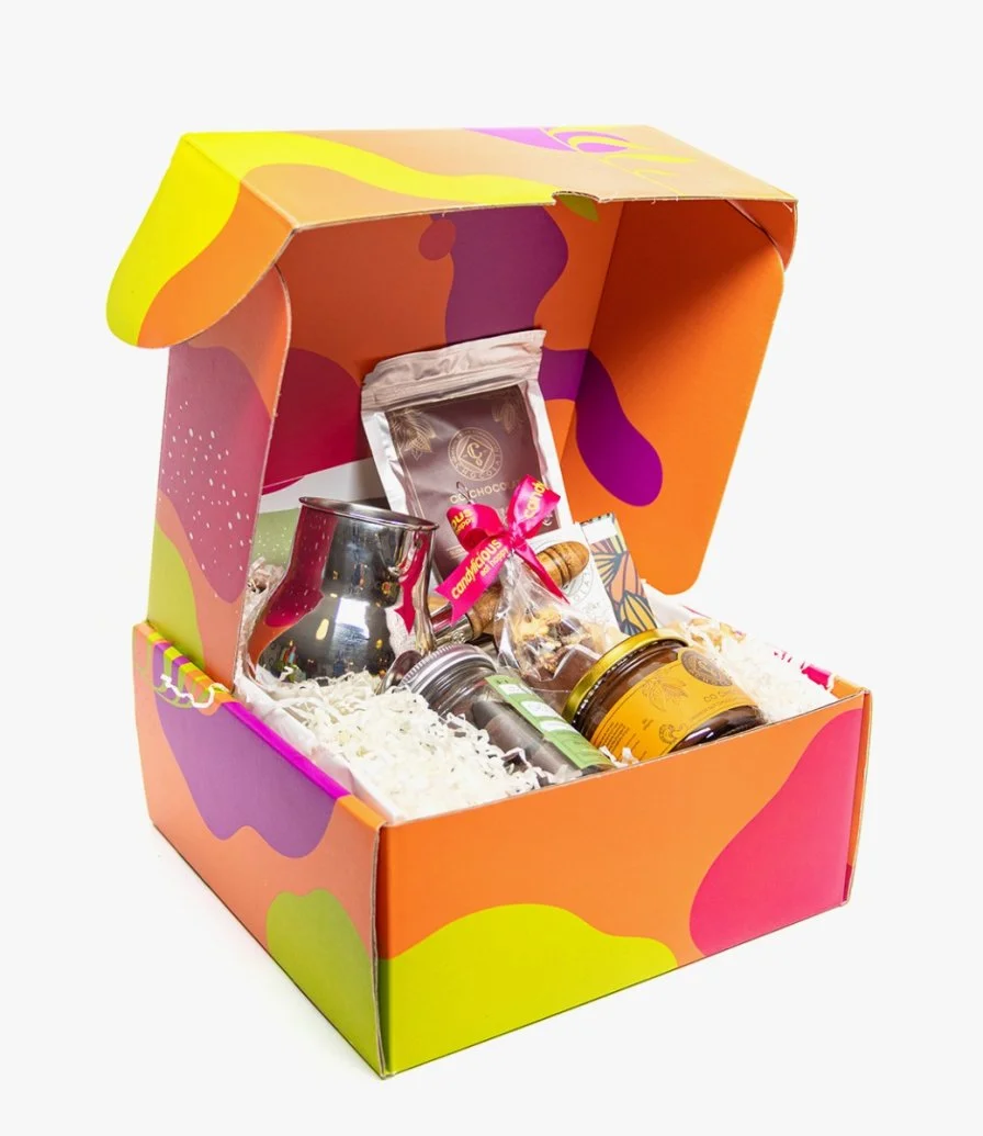 صندوق حلوى سويت بوكس ​​إصدار صحي للاستمتاع مع شوكولاتة كو