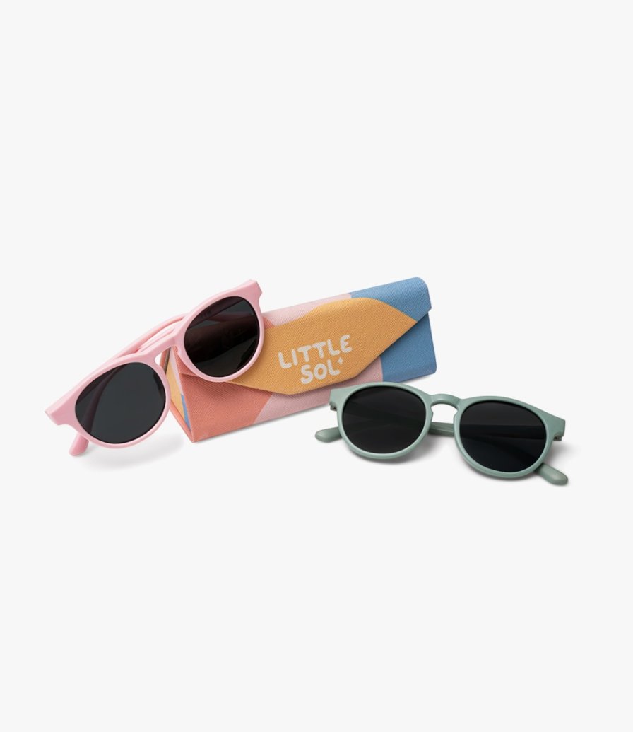 Sydney - Granite Green Kids Sunglasses by Little Sol+
