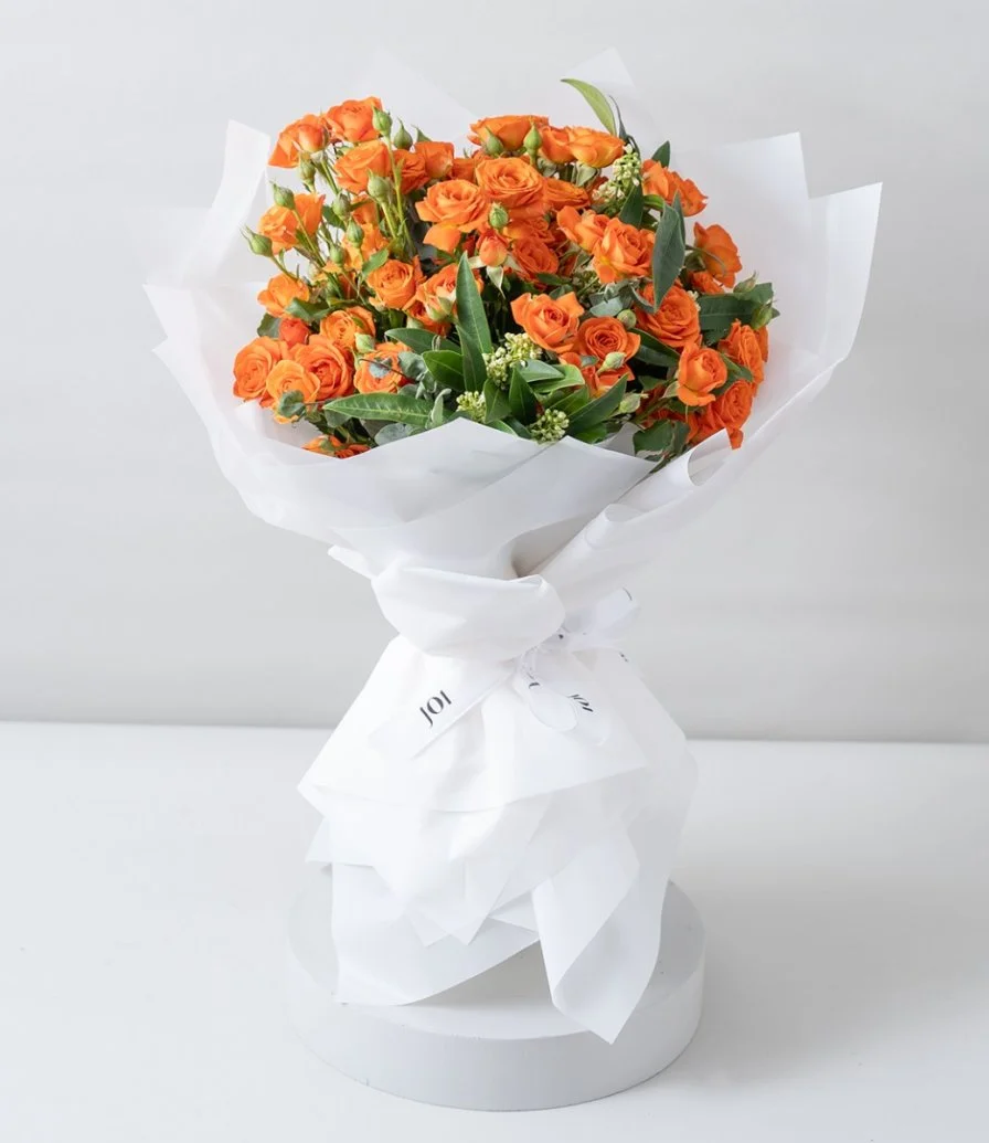 Tangerine Dream Hand Bouquet