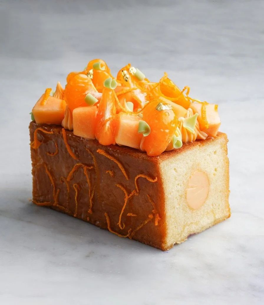 Tangerine Travel Cake  By Bloomsbury's