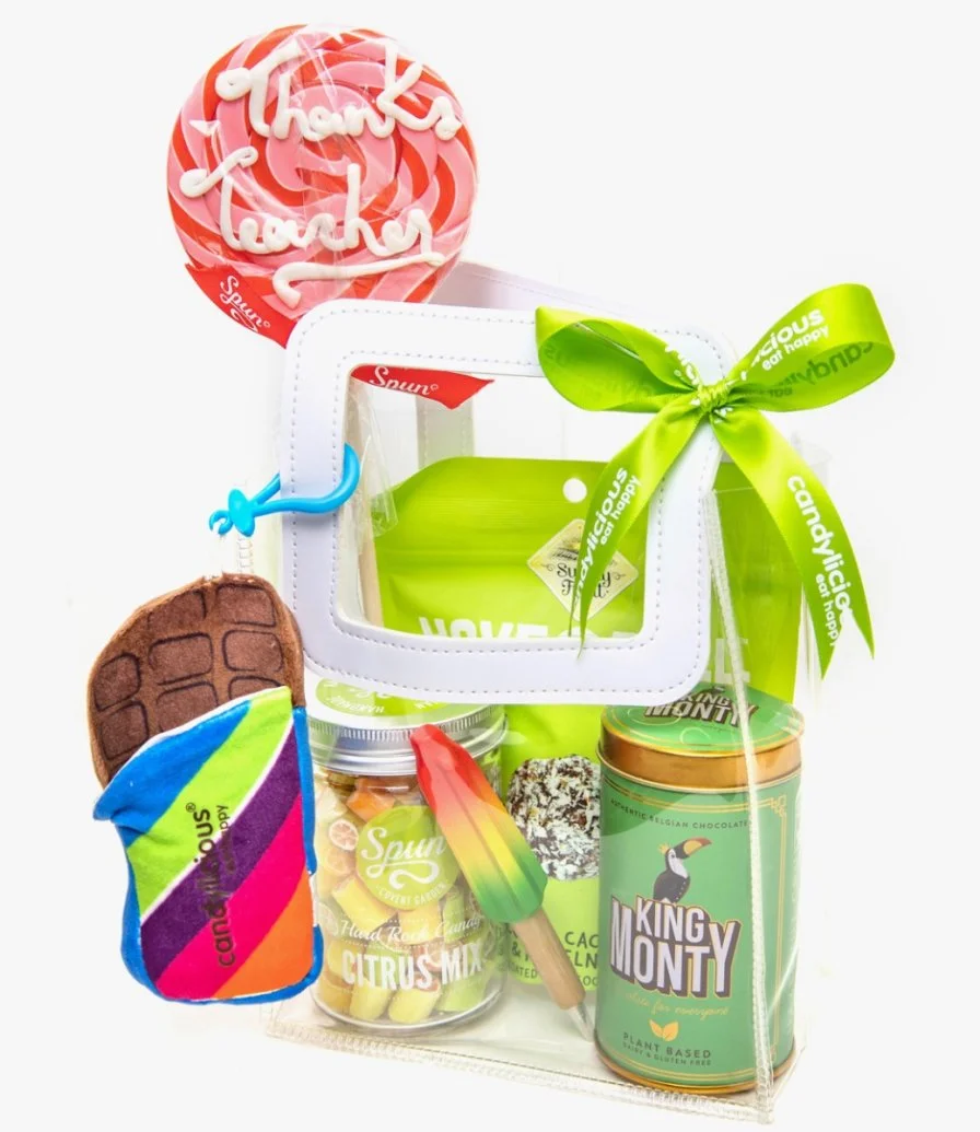 Teacher's Bag of Treats Green  By Candylicious